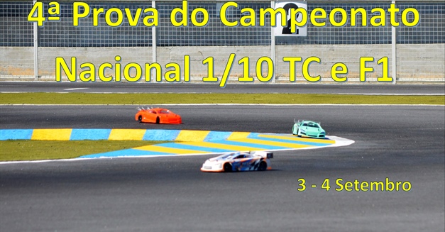 4ª PROVA DO CAMPEONATO NACIONAL 1/10 TC e F1